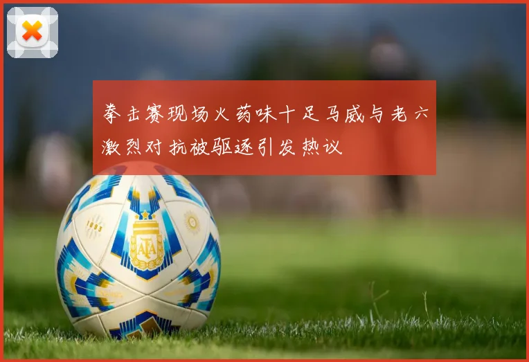 拳击赛现场火药味十足马威与老六激烈对抗被驱逐引发热议